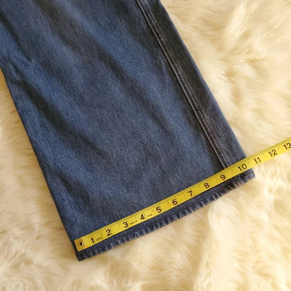 Veronica Beard Wide Leg Patch Pocket Jeans Size 26 - Picture 13 of 15